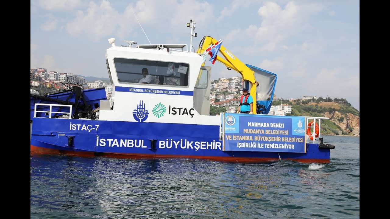 MUDANYA’DA DENİZ SALYASI TEMİZLEME ÇALIŞMALARI BAŞLADI