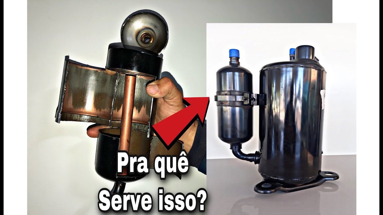 Pra que serve o separador de líquido ou acumulador de sucção?