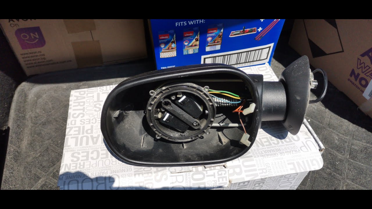 Cum să schimb o oglinda electrică la Dacia Logan- How to change an electric mirror on Dacia Logan