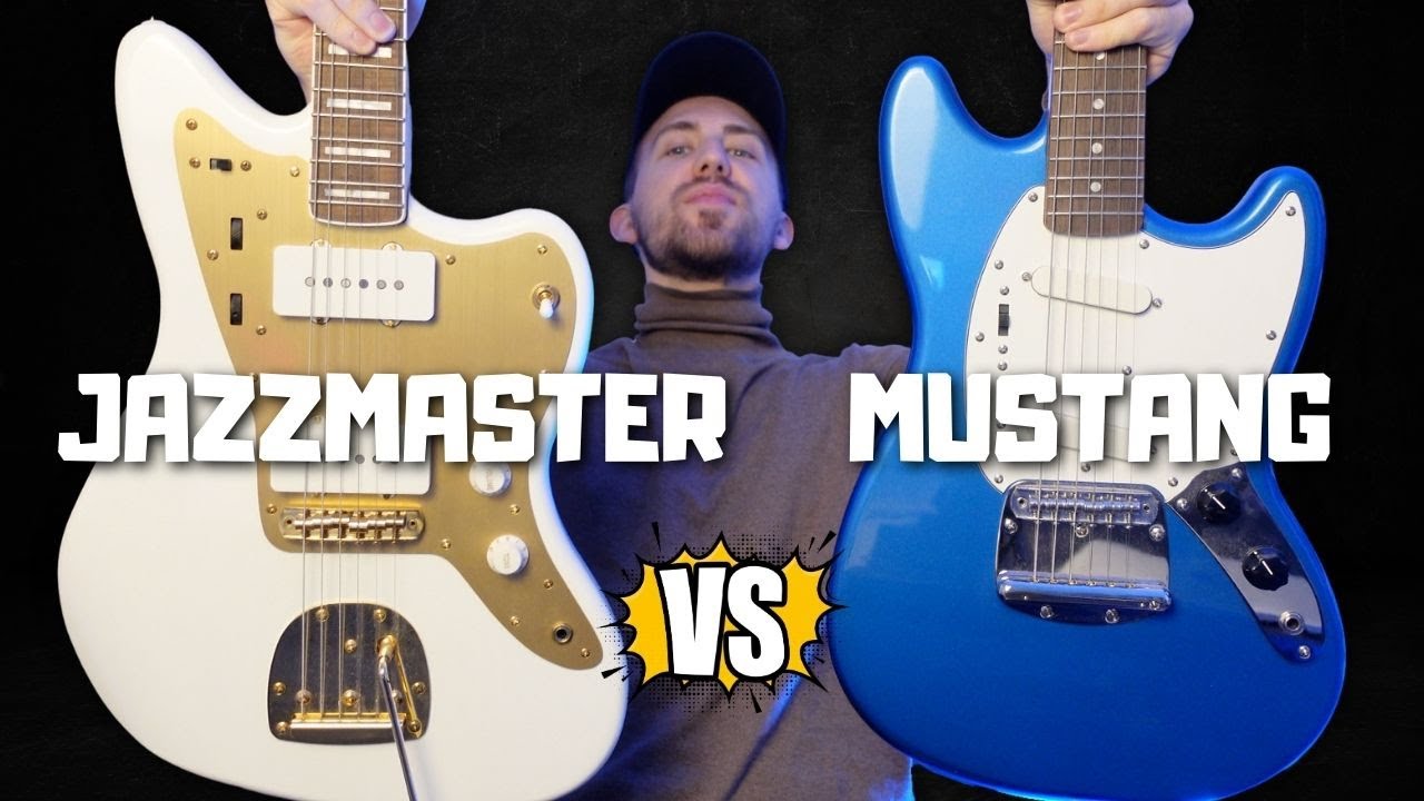 JAZZMASTER vs MUSTANG - Squier 40th Anniversary Jazzmaster vs Squier FSR Classic Vibe Mustang