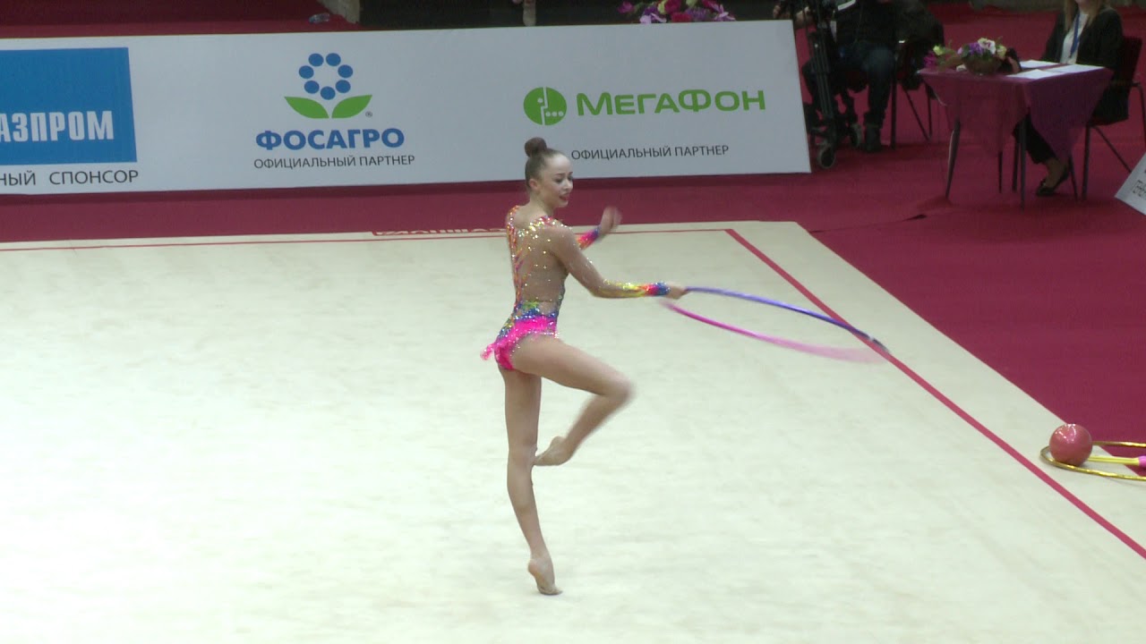 Юлия Бравикова Обруч АА 18.200 GP Moscow 2018