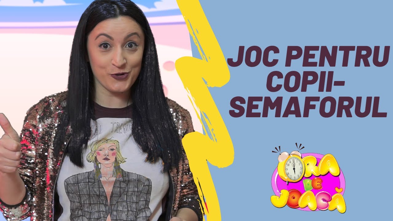 Joacă și tu  SEMAFORUL - idei de jocuri, activități pentru cei mici