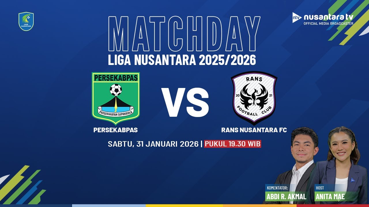 [LIVE] Persekabpas vs RANS Nusantara FC - Quarter Final Liga Nusantara | NTV