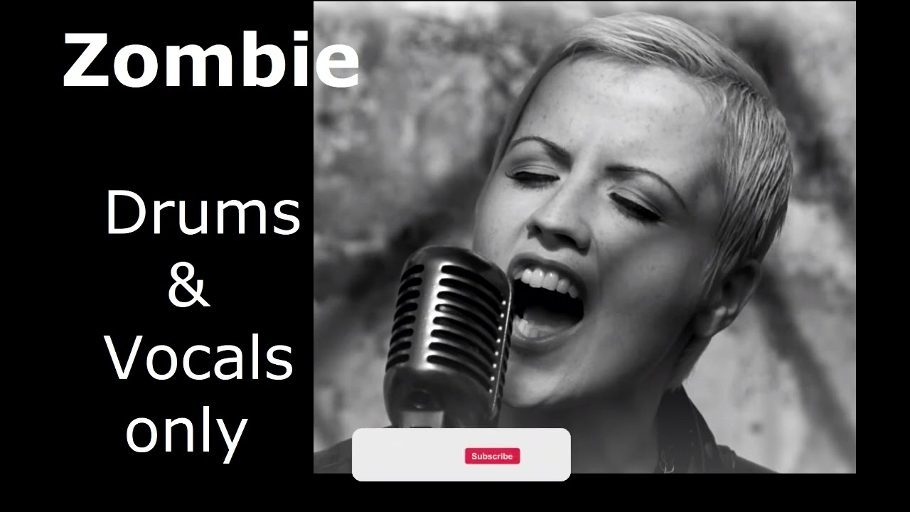 The Cranberries - Zombie (drums and vocals only) #doloresoriordan #thecranberries #isolatedvocals