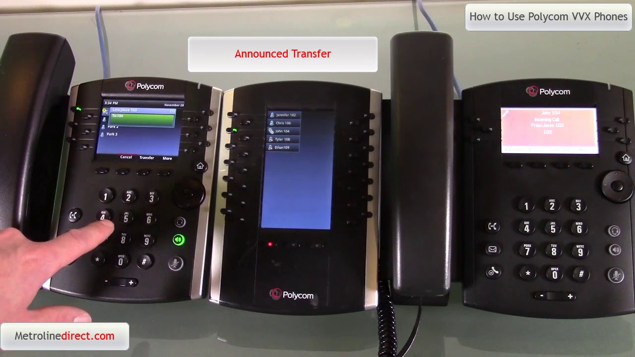How to Use Polycom VVX Phones