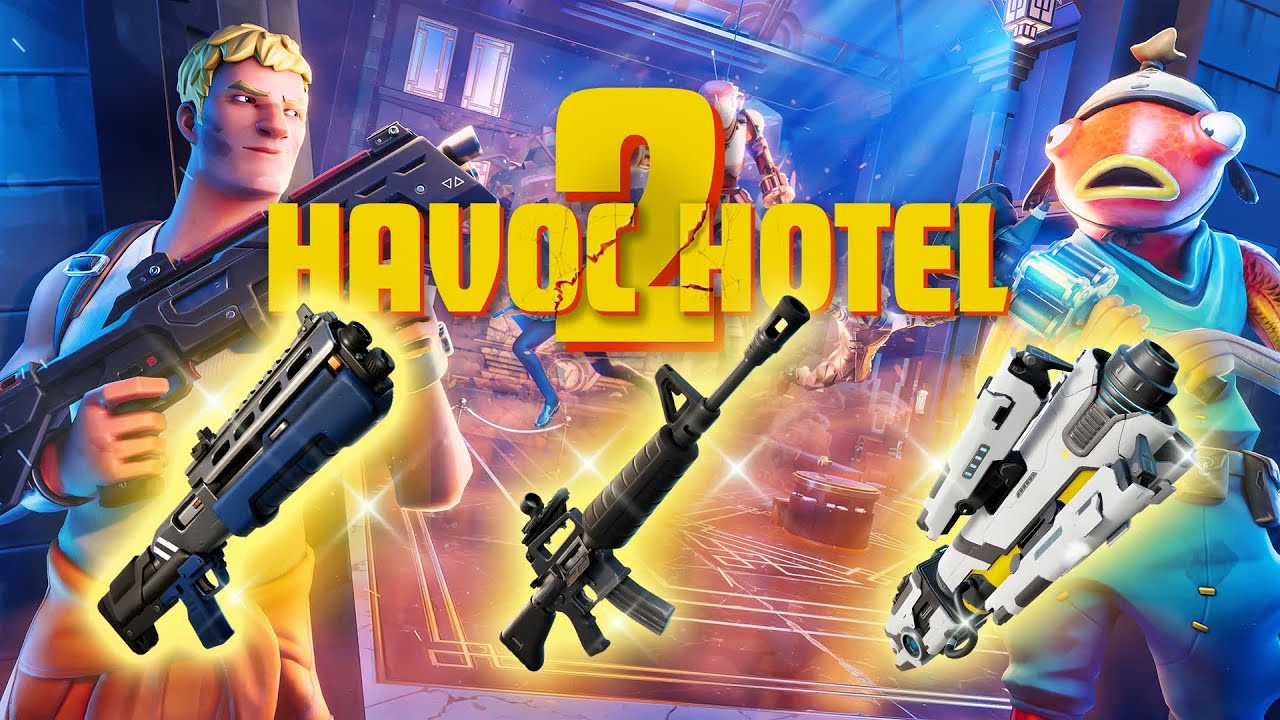 [🚨 SECRET CODE FOR 100M 🚨] FORTNITE HAVOC HOTEL 2 [ROGUELIKE] TERACREATORS - MAP CODE 7996-5597-0868