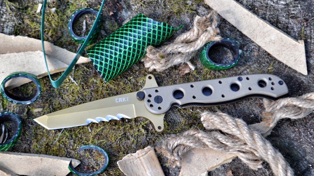 CRKT M16-13DSFG сравнительный тест ножа