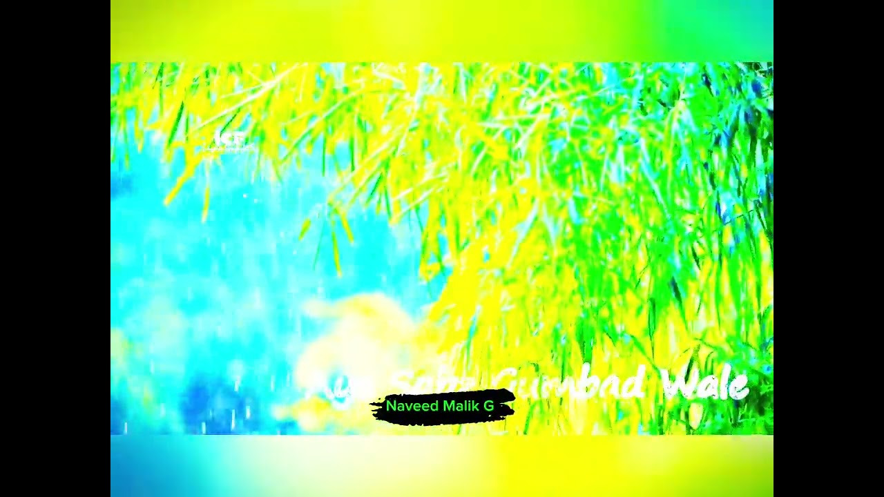 Aye Sabz Gumbad Wale (Instrumental) Flute Version With Rain || Islamic Background Nasheed #sports