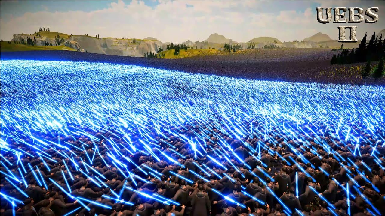 Star Wars Epic: Jedi’s Battle with Burned Zombies | Ultimate Epic Battle Simulator 2 | UEBS 2