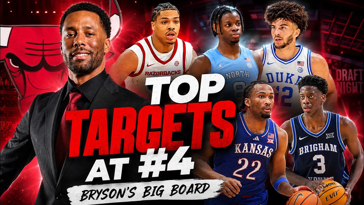 BREAKING NEWS: Bulls Jump To No. 4 In The 2026 NBA Draft!