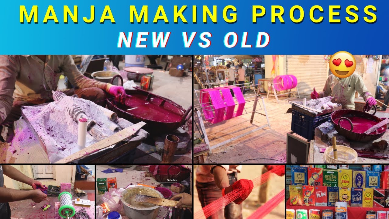Manja Making Process | NEW vs OLD | UTTRAYAN 2026 | Makar Sankranti | Kite Festival | Deep Kansara