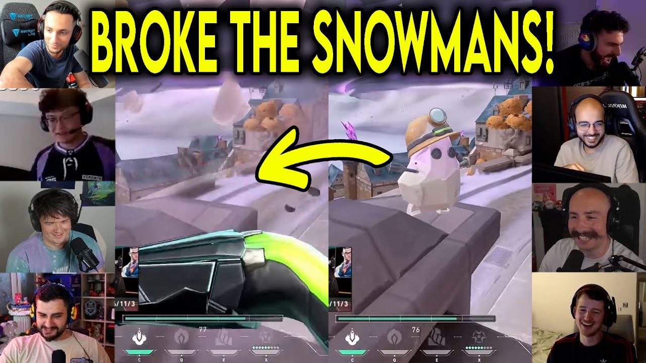 Valorant Streamers Reacts To G2 JonahP Breaking The Snowmans On Corrode In VCT