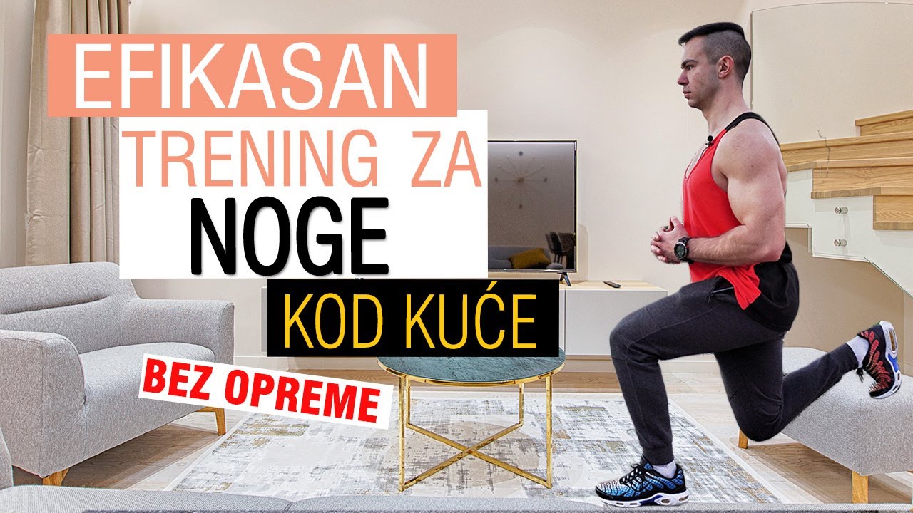 HOME WORKOUT | LEGS - Trening za noge kod kuće