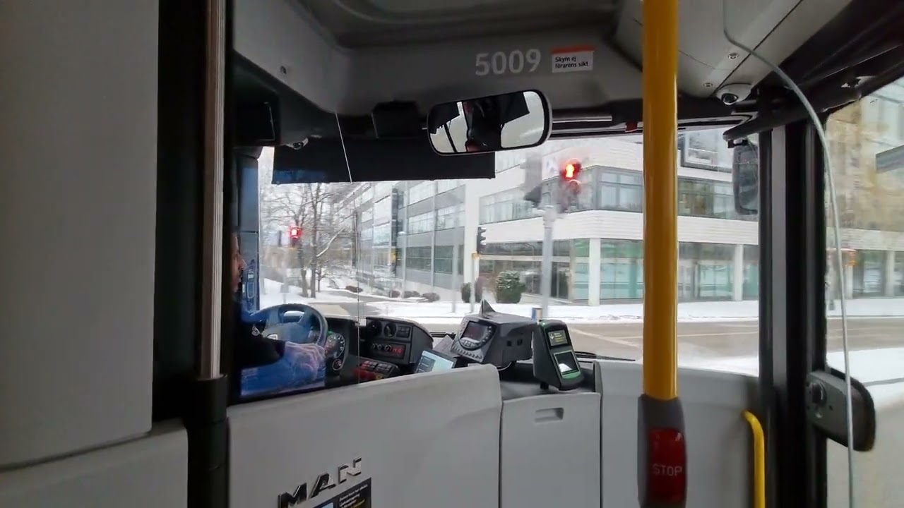 Sweden- Stockholm-Ride.With Bus 178-From Helenelund To Kista#161