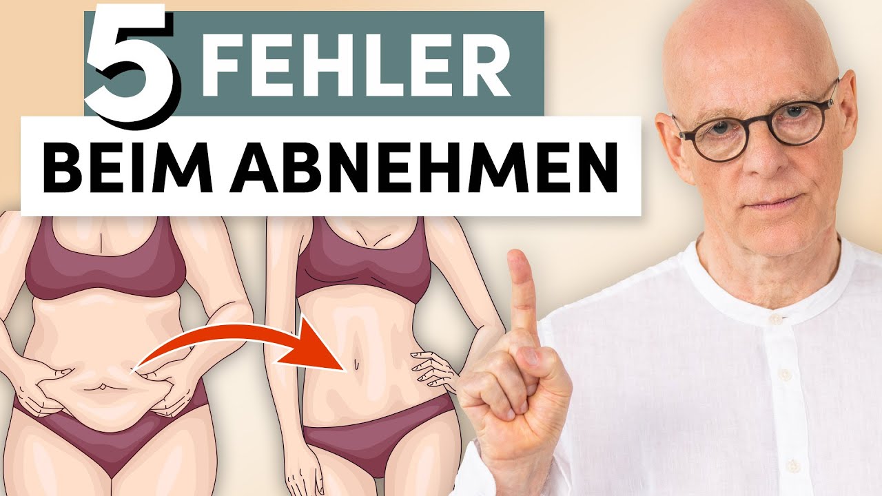 Vermeide diese 5 FEHLER um effektiv und schnell ABZUNEHMEN