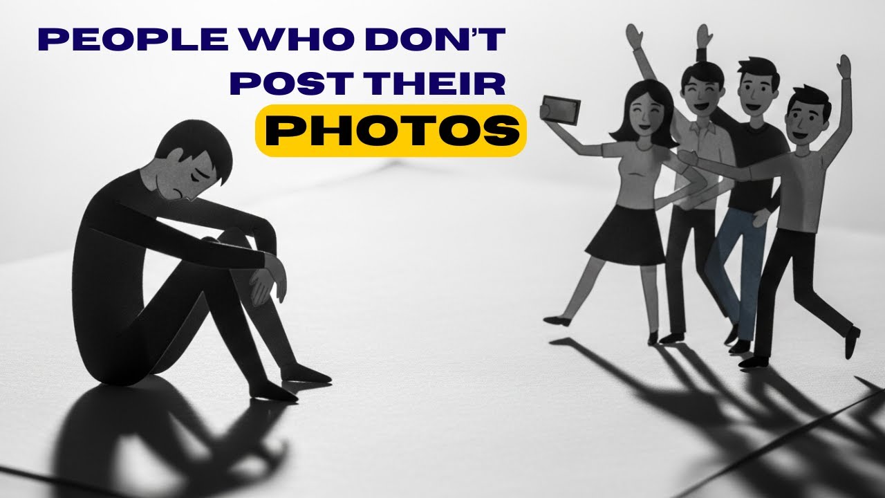 Psychology of people who dont post their photos to social media.