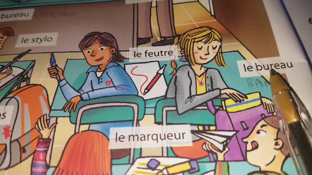 Il materiale scolastico - Francese Facile