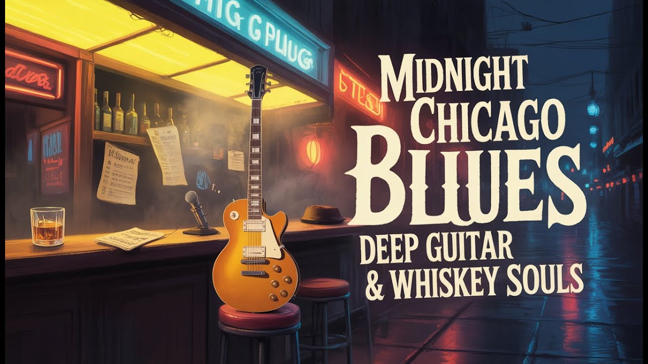 Midnight Chicago Blues – Deep Guitar & Whiskey Souls