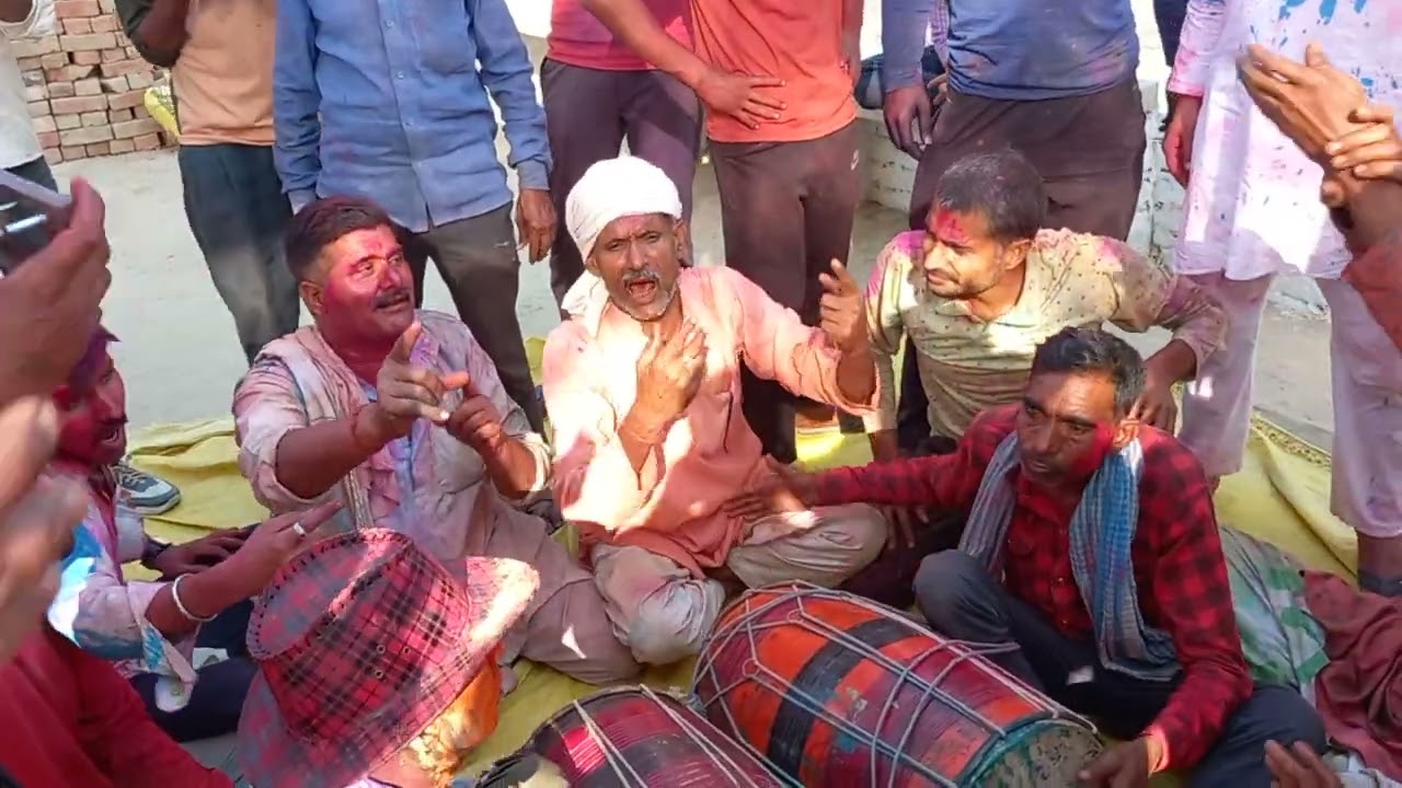होली फाग बहूपुर लालगंज बैसवारा(संवरिया मन बैरागी मोरा)#faag #viralvideo #holi #raebareli #up