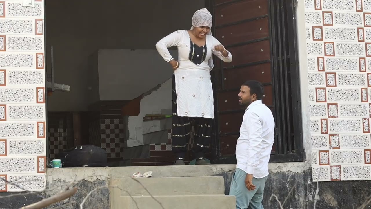 ससुराल में स्वागत|jhootharam ki comedy|damo chacha ki new comedy|damoh ki comedy|damoh