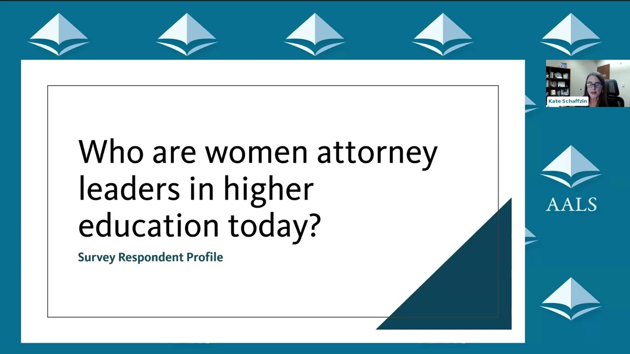 Women Attorneys in Higher Education Leadership