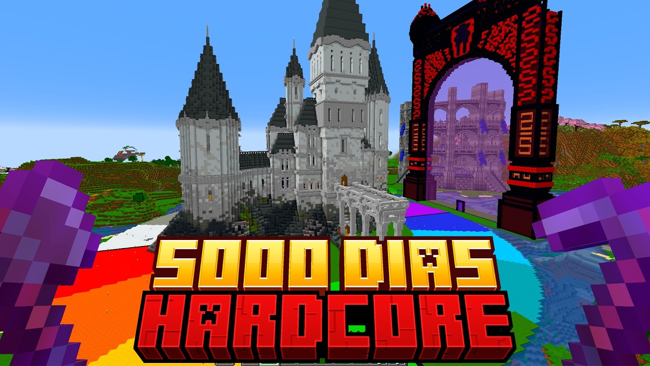 Sobrevivi 5000 Dias no Minecraft Hardcore - O Filme