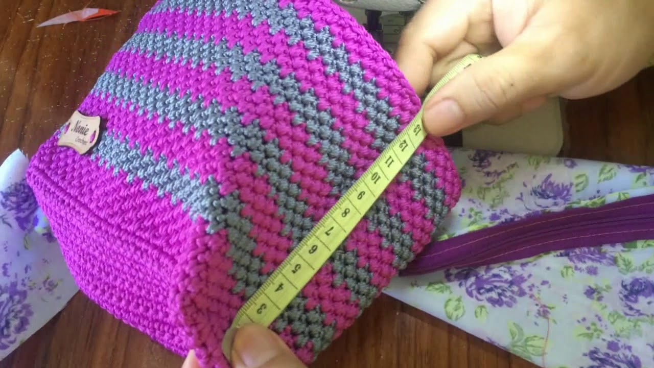 Pasang furing Tas rajut