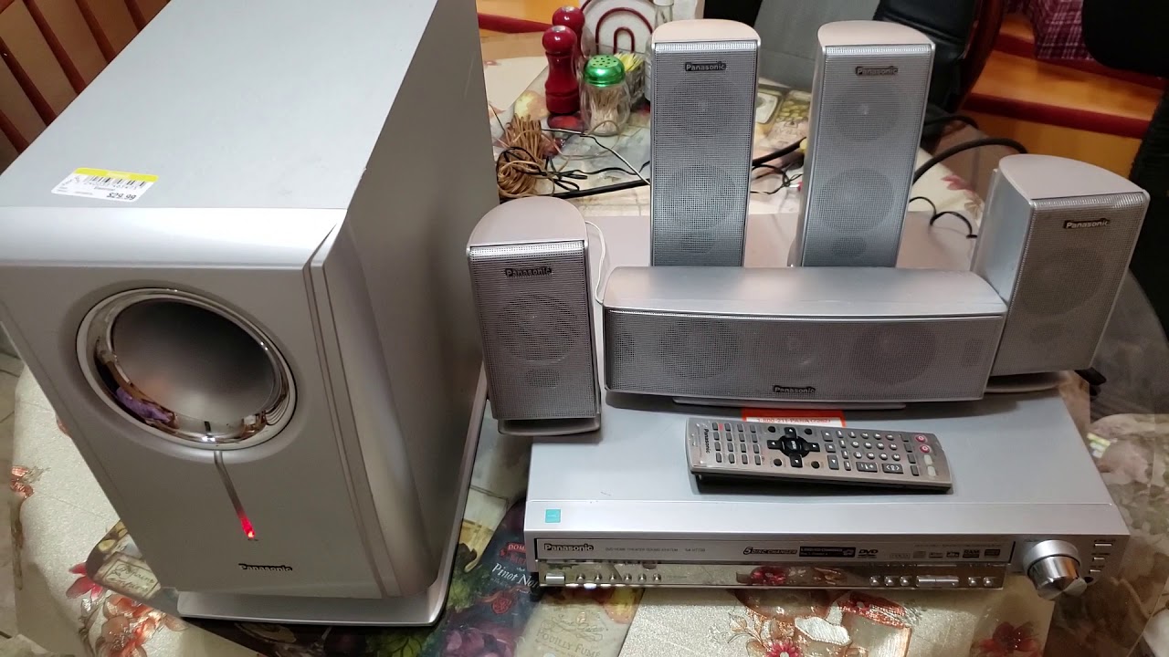 Panasonic DVD Home Theater System SC-HT720