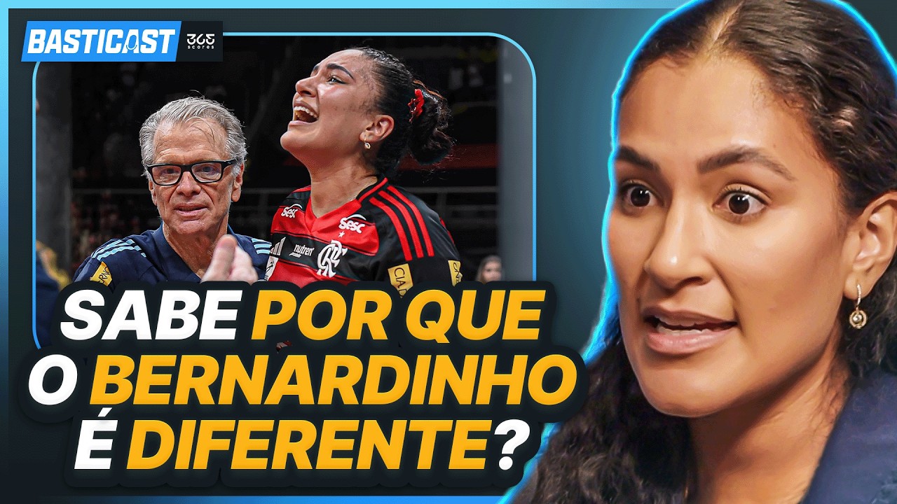 Como &eacute; TRABALHAR com BERNARDINHO? Tainara REVELA BASTIDORES do SESC RJ FLAMENGO | V&ocirc;lei feminino