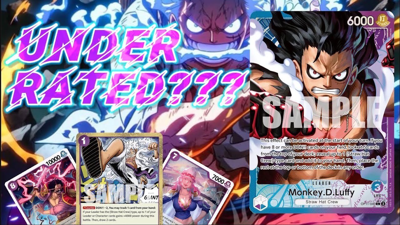 The Answer to OP15 | Gameplay + Full Deck Tech | OP15 UP Luffy | One Piece TCG