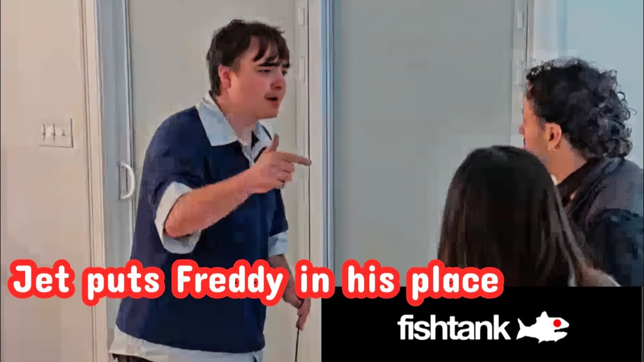 Jet puts Freddy in his place - Fishtank Live season 4 Day 7