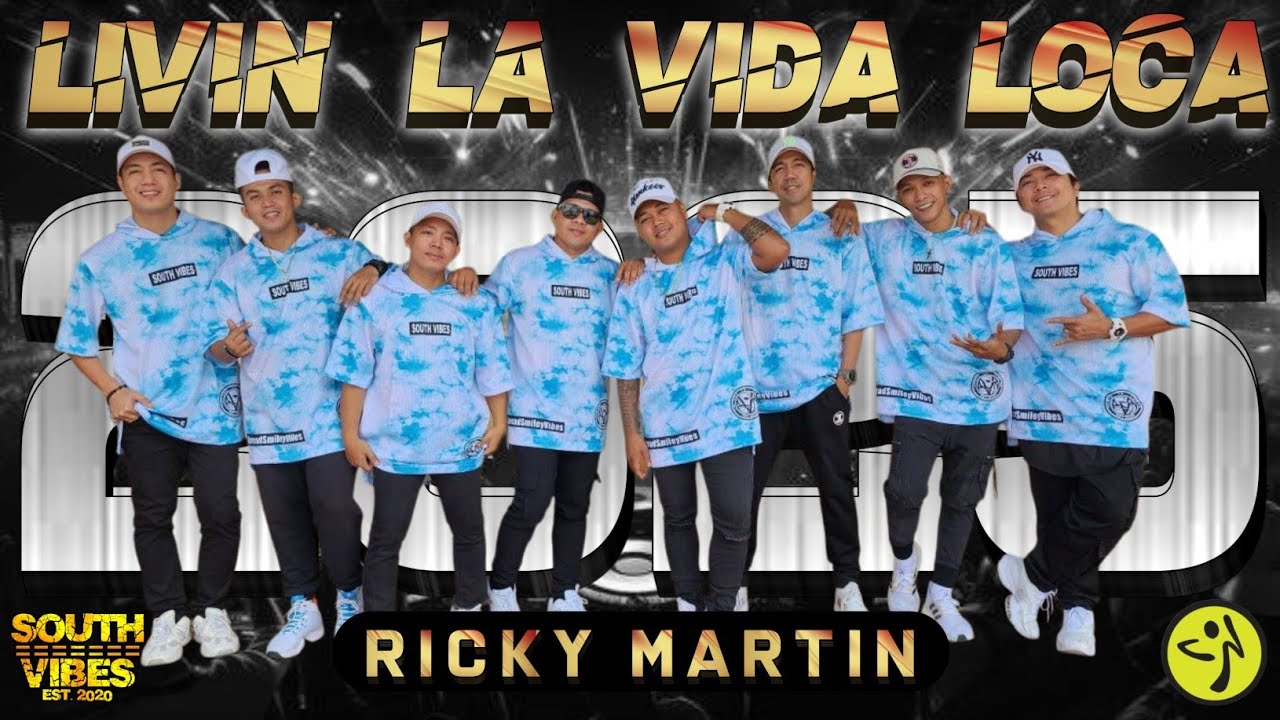 LIVIN' LA VIDA LOCA | Ricky Martin | SOUTHVIBES ZUMBA