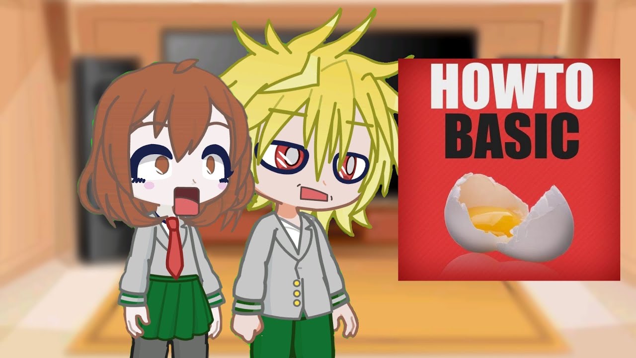 Mha react to howtobasic !!