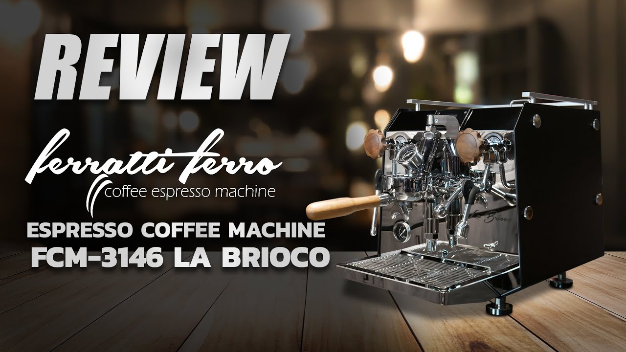 MESIN ESPRESSO ROTARY PUMP, BISA SEDOT DARI GALON FCM 3146 LA BRIOCO