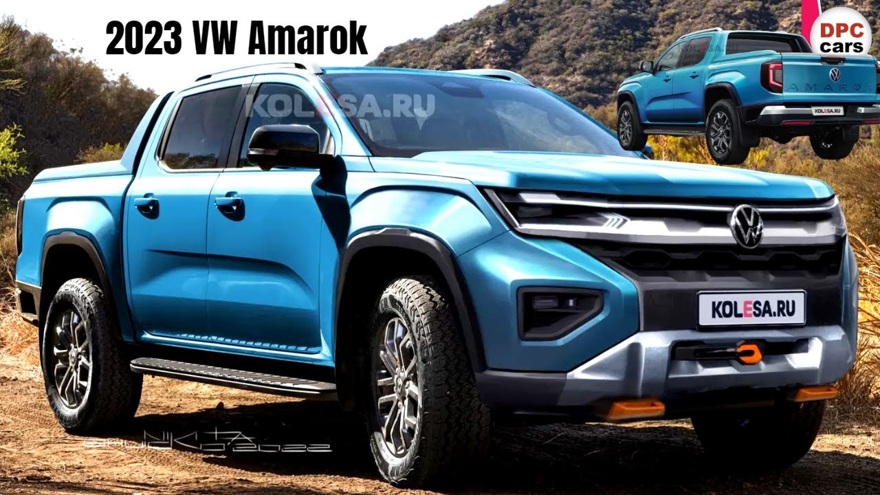 New 2023 Volkswagen Amarok Pickup Truck New Renders