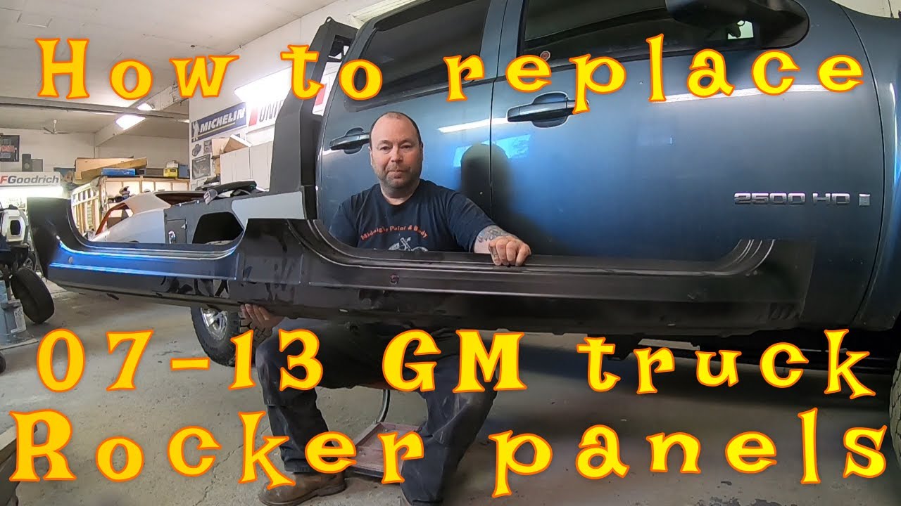 How to replace 07-13 GM rocker panels