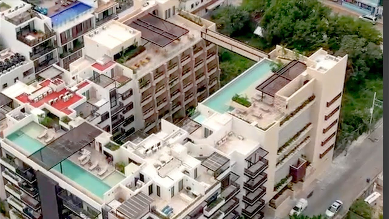 1- 2 Bedroom Condos for Sale in Center Downtown Playa del Carmen Prices Starting at 185k to 285k usd