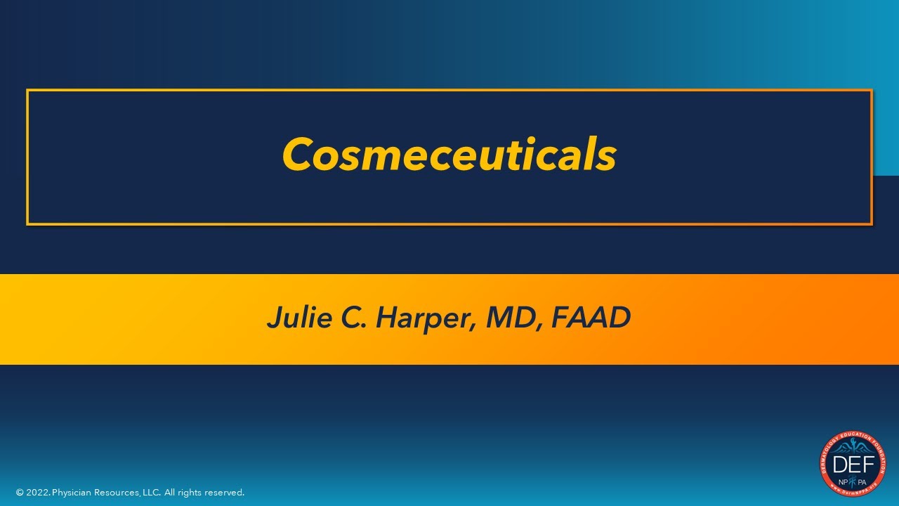 Cosmeceuticals