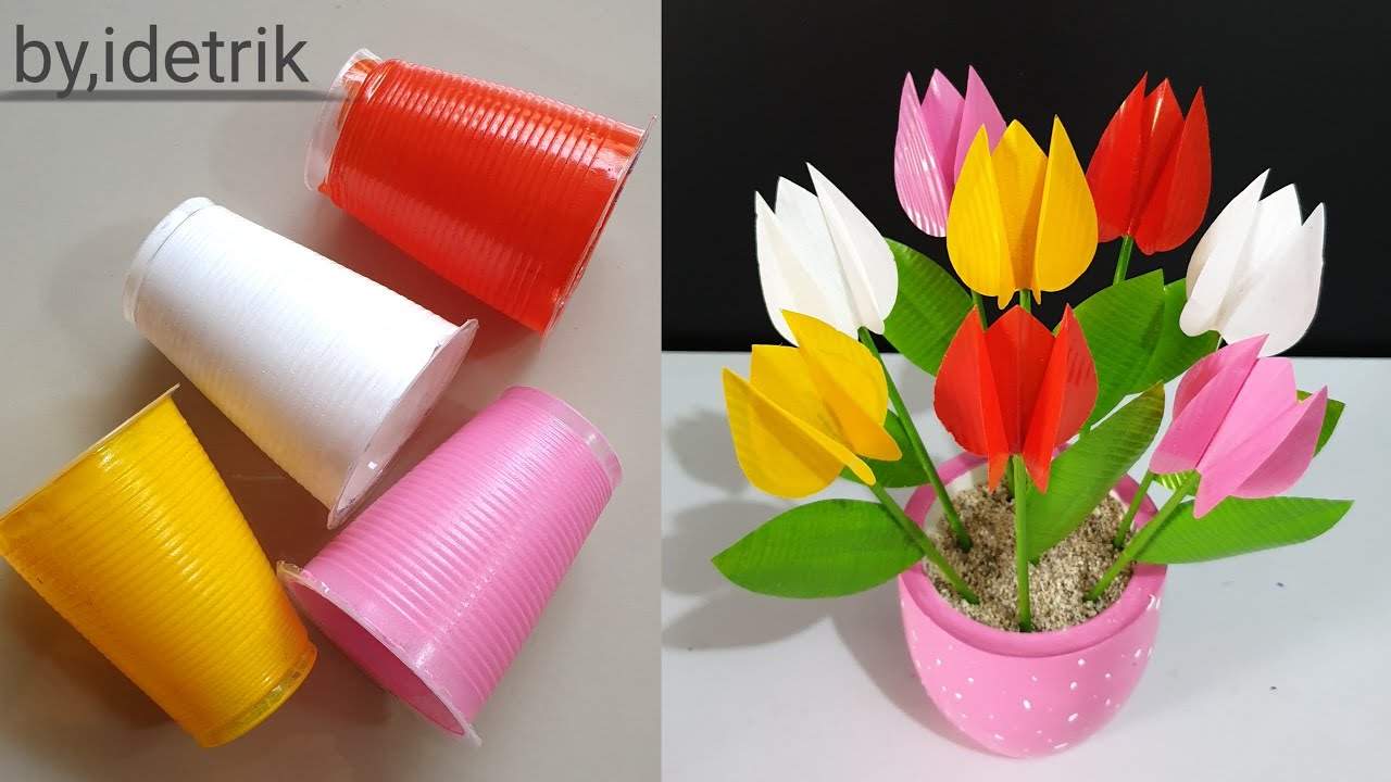 Ide Tak terpikirkan dari Gelas Plastik Minuman || Ide Kreatif Gelas Plastik Terbaru