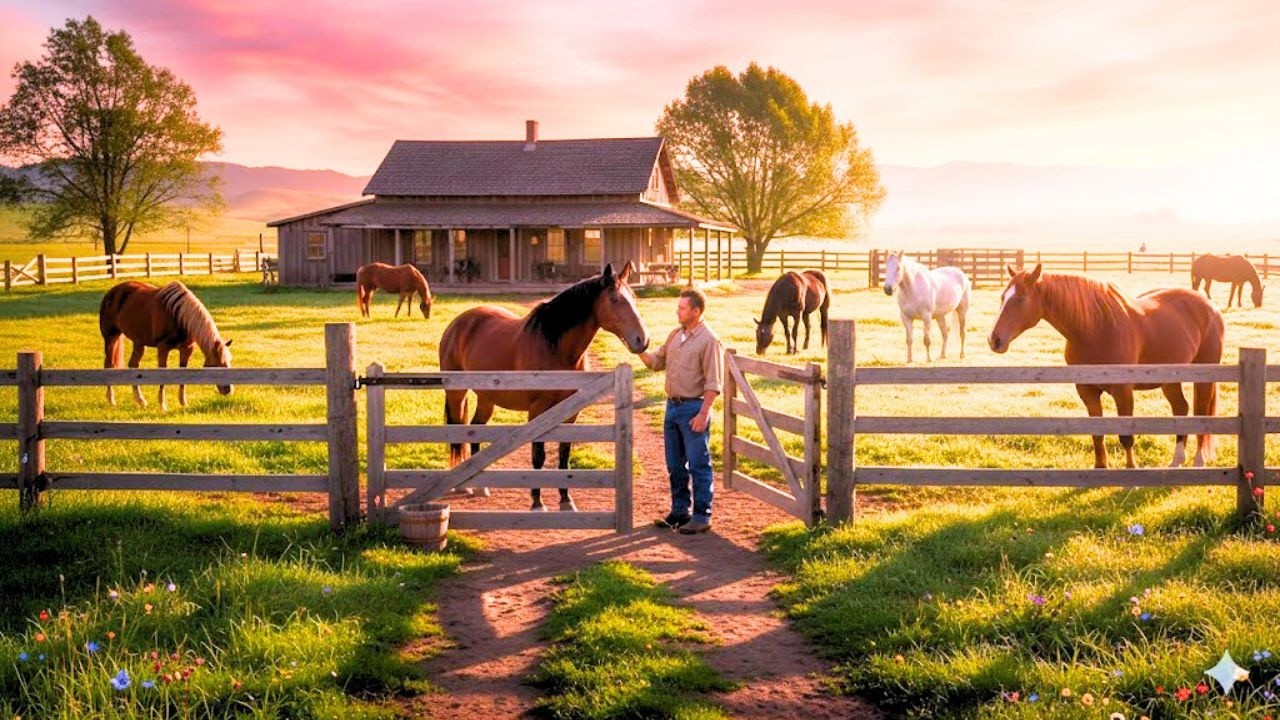 He Bought a ‘Worthless’ Ranch for $75 — Until a Starving Animals (Horse) Chose Him #horse