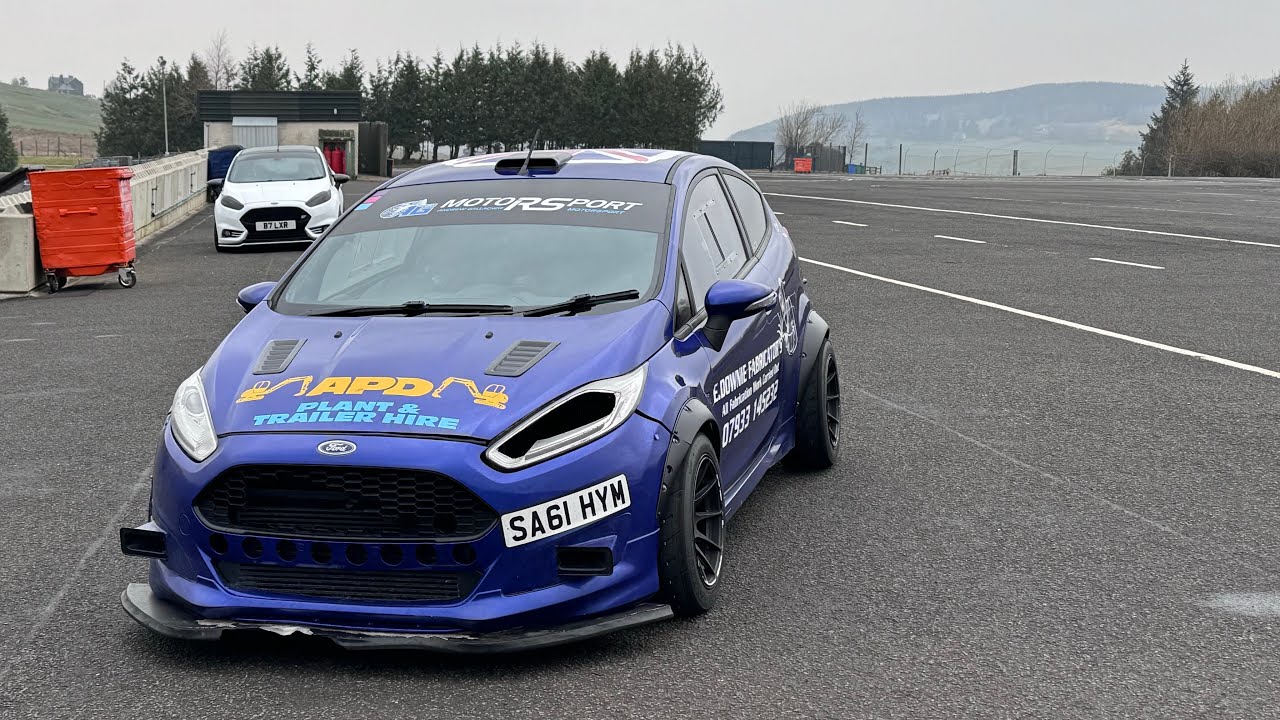 Knockhill open pit 9/3/24 423bhp fiesta st