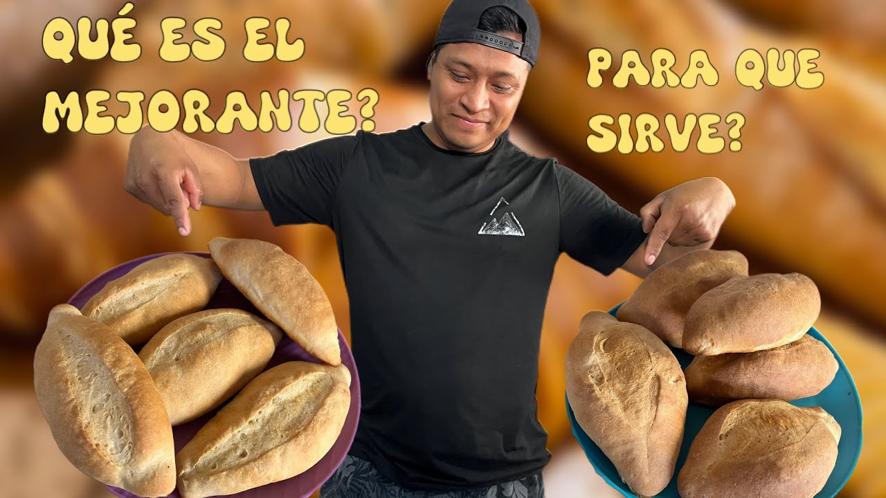 Bolillo sin mejorante vs bolillo con mejorante, cual es mejor?, es necesario el mejorante?
