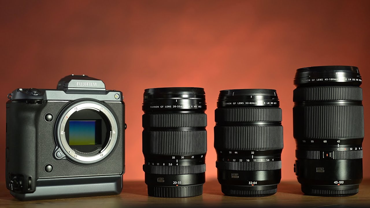 FujiFilm GFX Holy Trinity of Lenses
