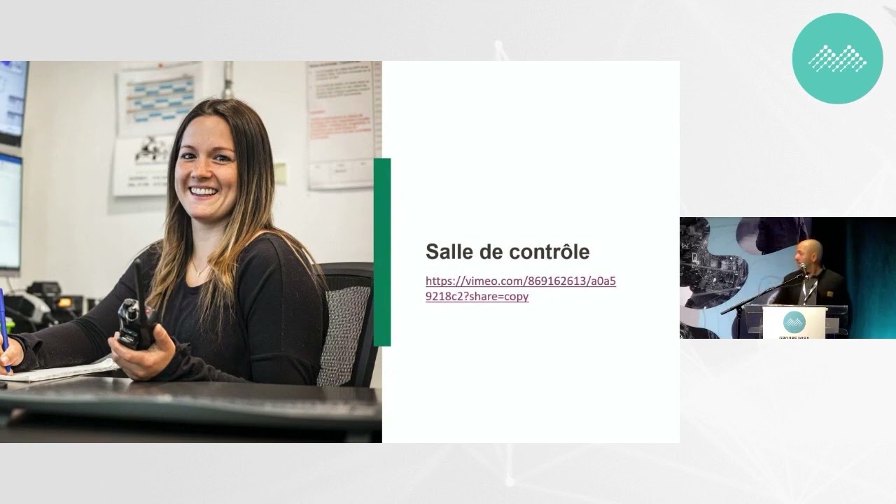 La salle de contrôle au centre des opérations - Conférence de l'AGA2023 du Groupe MISA