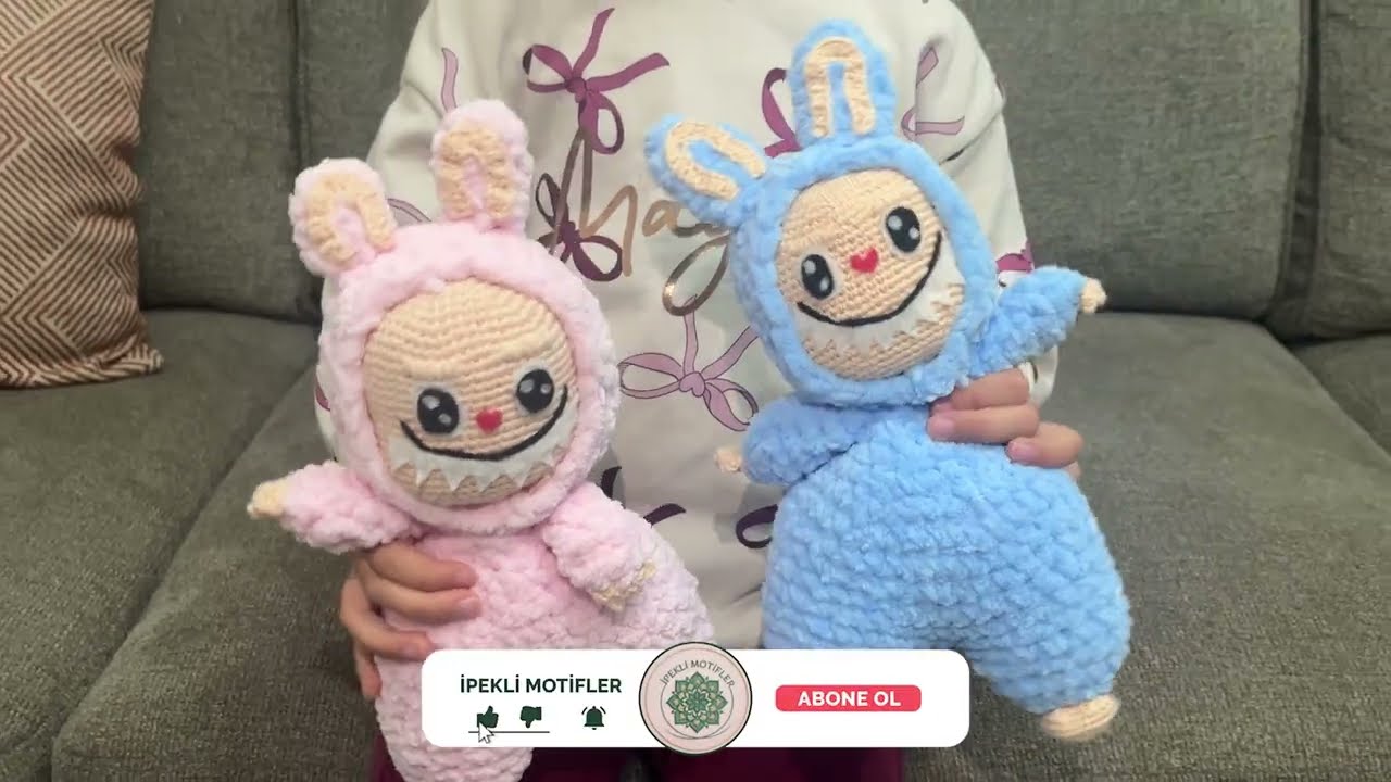 Labubu Bebek Nasıl Örülür? Amigurumi Labubu Yapımı