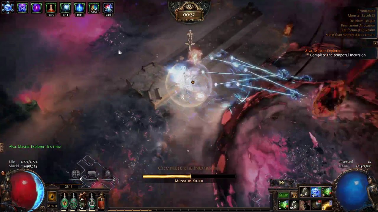 [3.10] Archmage Storm Brand Hierophant T16 Gameplay