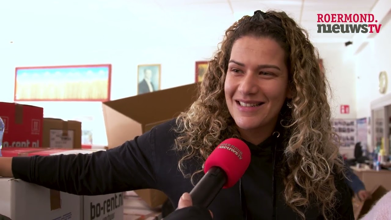 Roermond NieuwsTV Inzamelingsactie voor de slachtoffers van de aardbeving in Turkije in Roermond.