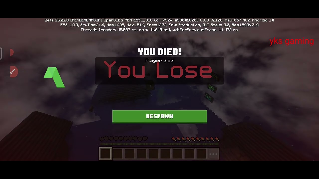 I played Minecraft save castle from zombies