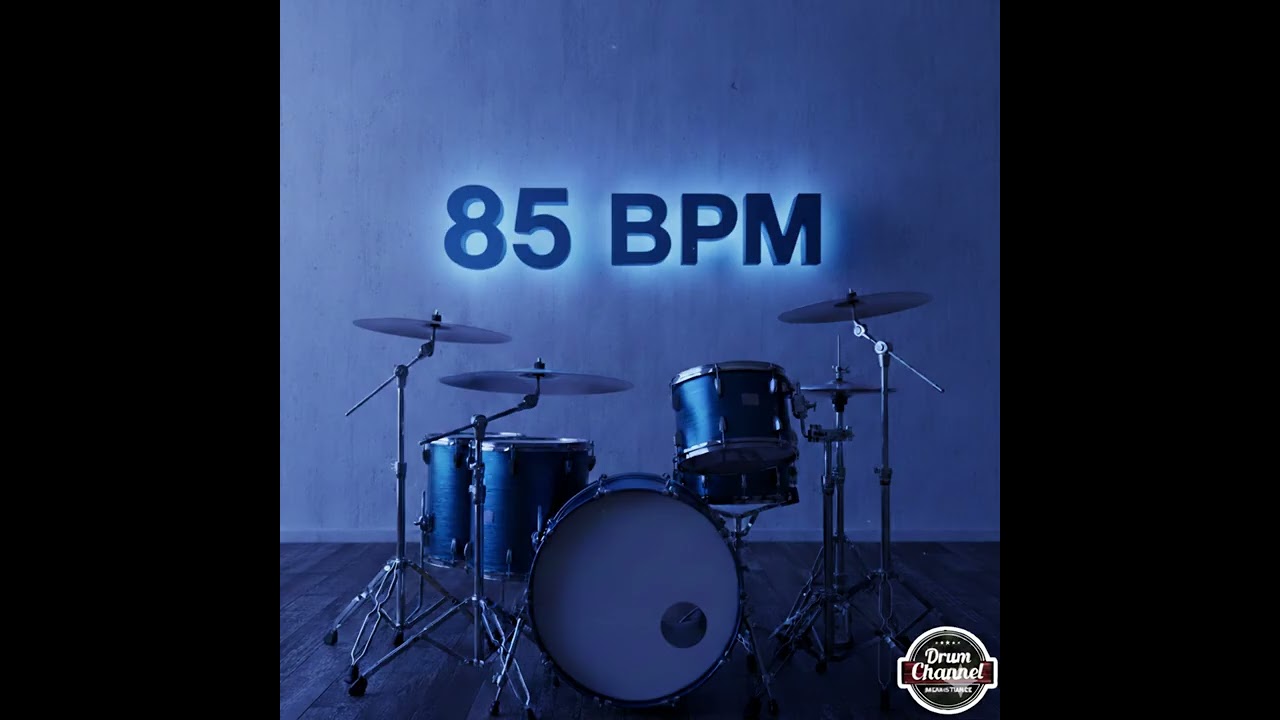 Drum Backing Track 85 BPM - SOFT FUNK