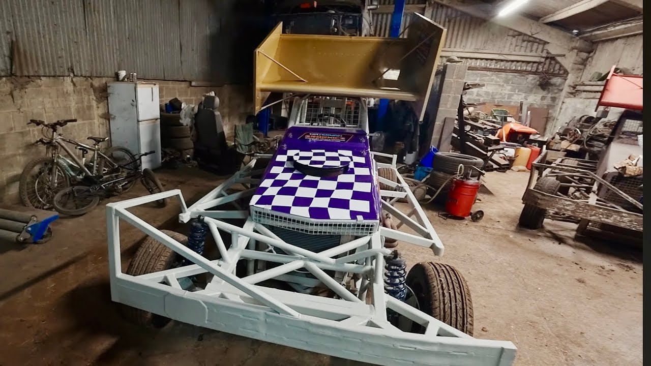 Dave's V8 Stock Car Ready To Race!